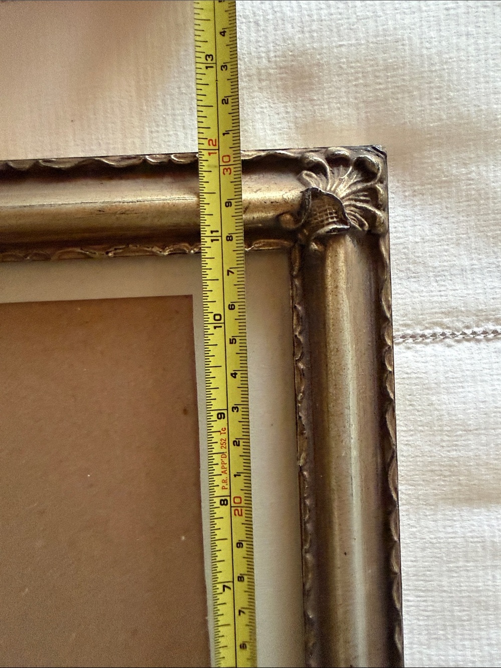 Vintage 90's Burnes of Boston 8x10” Ornate Photo Frame Antique Silver/Bronze - Picture 3 of 6